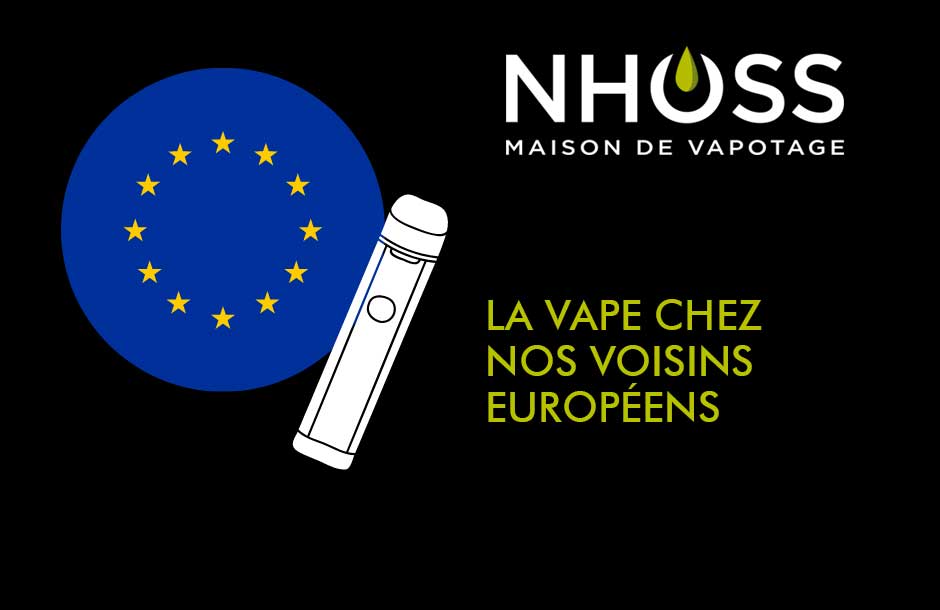 La vape chez nos voisins européens
