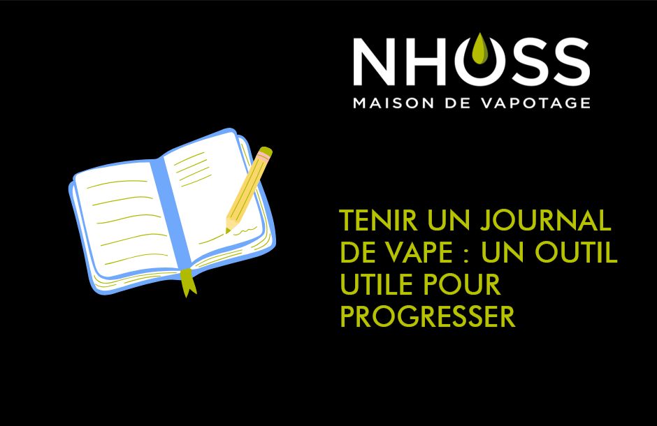 Tenir son journal de vape : un outil utile pour progresser