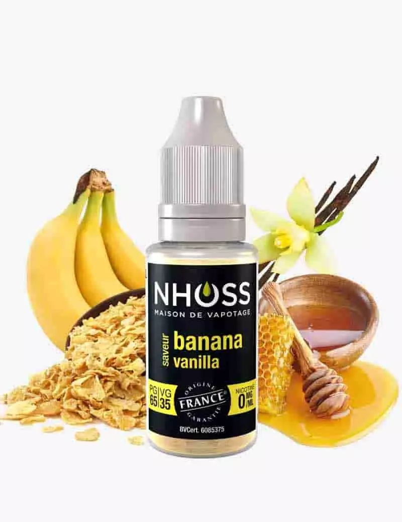 E-liquide banane vanille