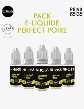 Pack e liquides fruité Perfect Poire Nhoss