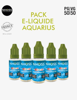Pack e-liquides Aquarius Nhoss