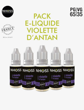 Pack e liquides violette d'antan Nhoss