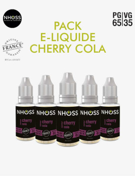 Pack e liquides Cherry Cola Nhoss