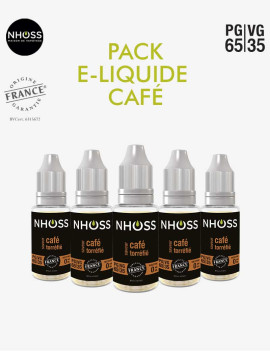 Pack e liquides boisson café torréfié Nhoss