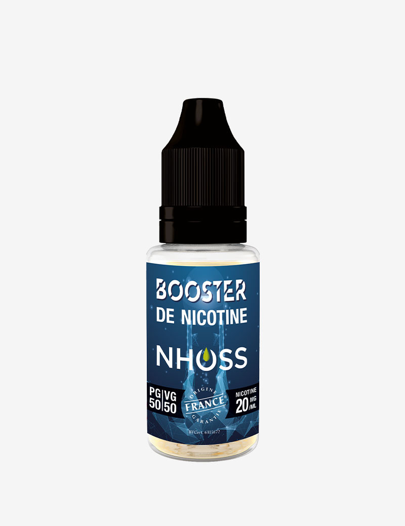 BOOSTER DE NICOTINE pour e liquide - Nhoss Teneur en nicotine 20 mg/ml