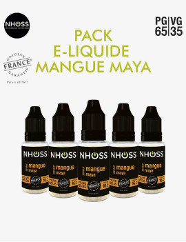 Pack e liquide mangue maya Nhoss