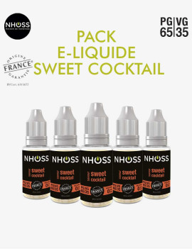 Pack e-liquides Sweet cocktail Nhoss