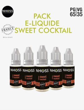 PACK E-LIQUIDE SWEET COCKTAIL
