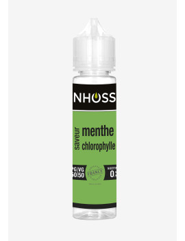 E-liquide Menthe chlorophylle 50ML Nhoss