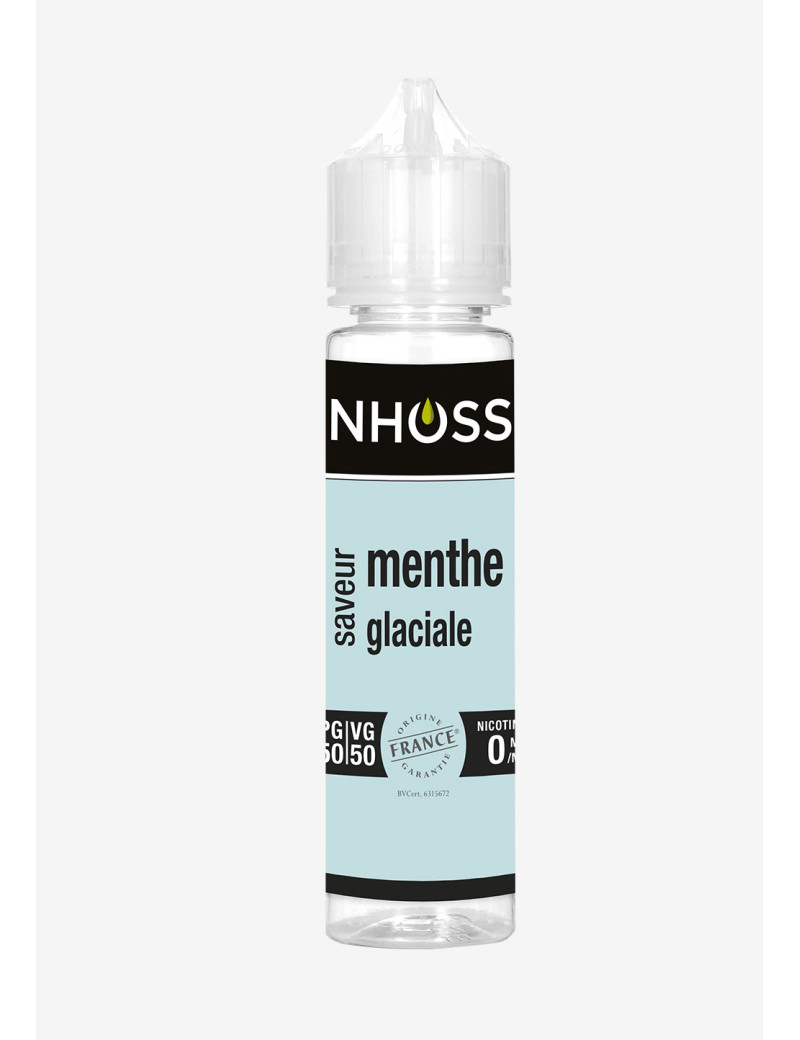 E-liquide Menthe glaciale Nhoss 50ML E-liquide Menthe glaciale Nhoss 50ML