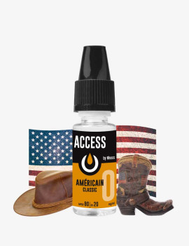 E-liquide classic américain ACCESS by NHOSS