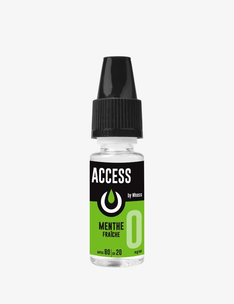 E-liquide Menthe fraîche Access by Nhoss E-liquide Menthe fraîche Access by Nhoss