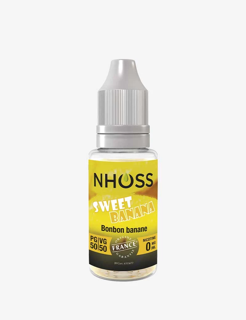 E liquide bonbon banane Nhoss