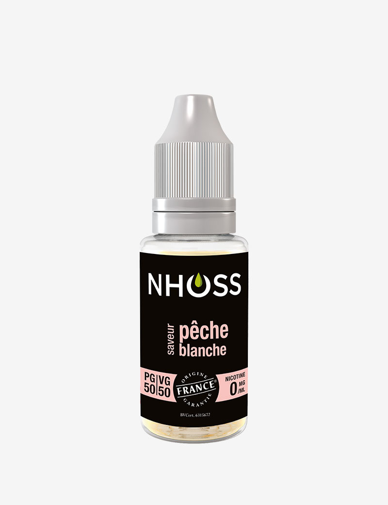 E-liquide Pêche blanche Nhoss