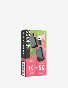 Cartouche CUBN Kiwi strawberry Nhoss