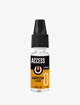 E-liquide classic américain ACCESS by NHOSS