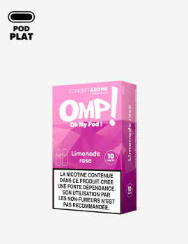 Cartouche Limonade rose OMP! (boîte de 2) | Concept Arôme