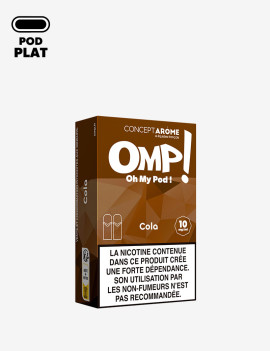 Cartouche Cola OMP! (boîte de 2) | Concept Arôme