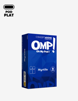 Cartouche Myrtille OMP! Concept Arôme