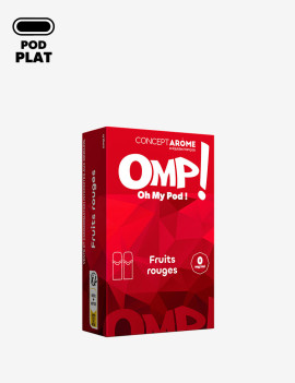Cartouche Fruits rouges OMP! Concept Arôme