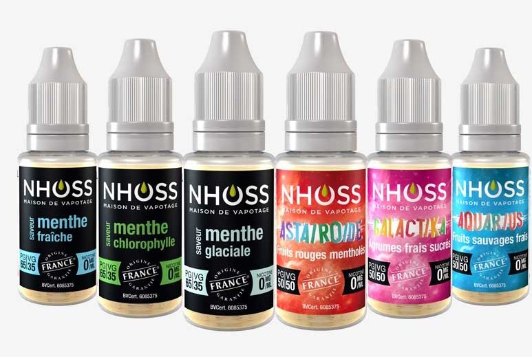 E liquides Nhoss
