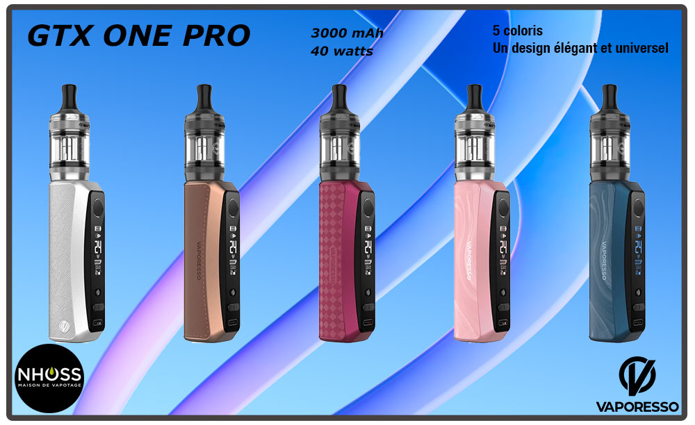 cigarette électronique GTX ONE PRO cigarette électronique GTX ONE PRO Vaporesso