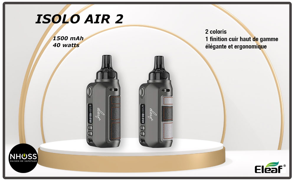 cigarette électronique ISOLO AIR 2 Eleaf