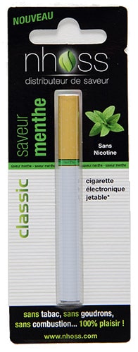 cigarette électronique jetable menthe