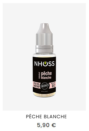 e-liquide pêche e-liquide pêche blanche