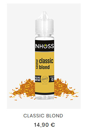 e liquide classic blond 50ML