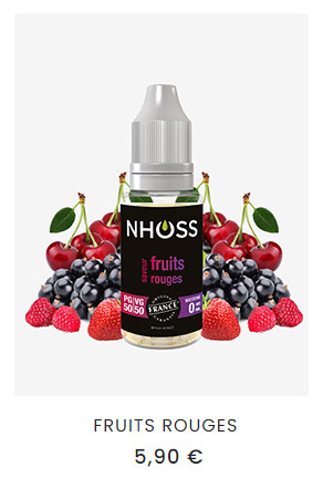 e-liquide fruits rouges