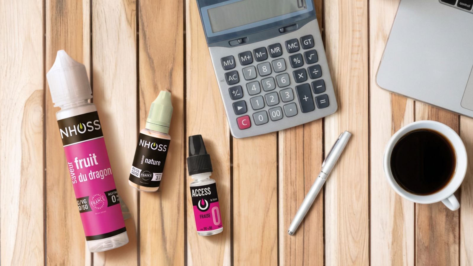 Découvrez notre sélection d'e-liquides Nhoss et Access : des saveurs variées (fruit du dragon, nature, fraise) pour tous les vapoteurs. Trouvez le flacon idéal pour votre cigarette électronique.