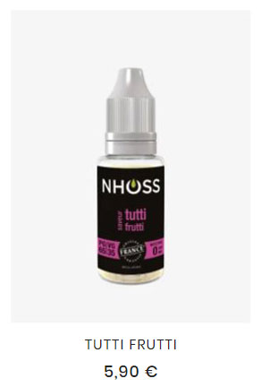 E liquide Tutti frutti