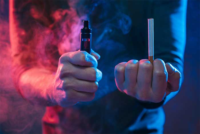 vape ou cigarette vape ou cigarette
