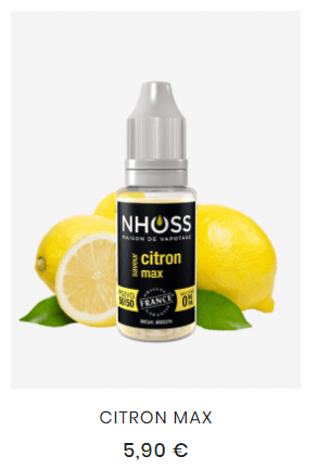 e liquide citron