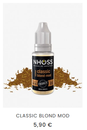 e-liquide classic blond mod e liquide classic blond mod