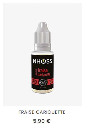 e liquide fruité fraise