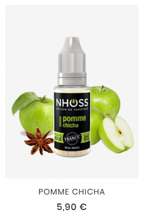 e liquide pomme