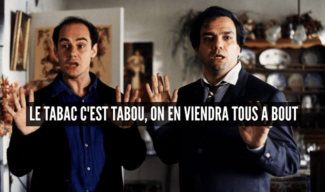 le tabac c'est tabou extrait du film Le pari