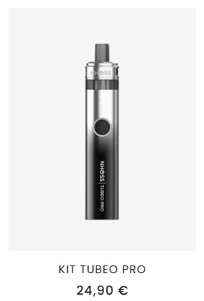 vapoteuse Tubeo Pro