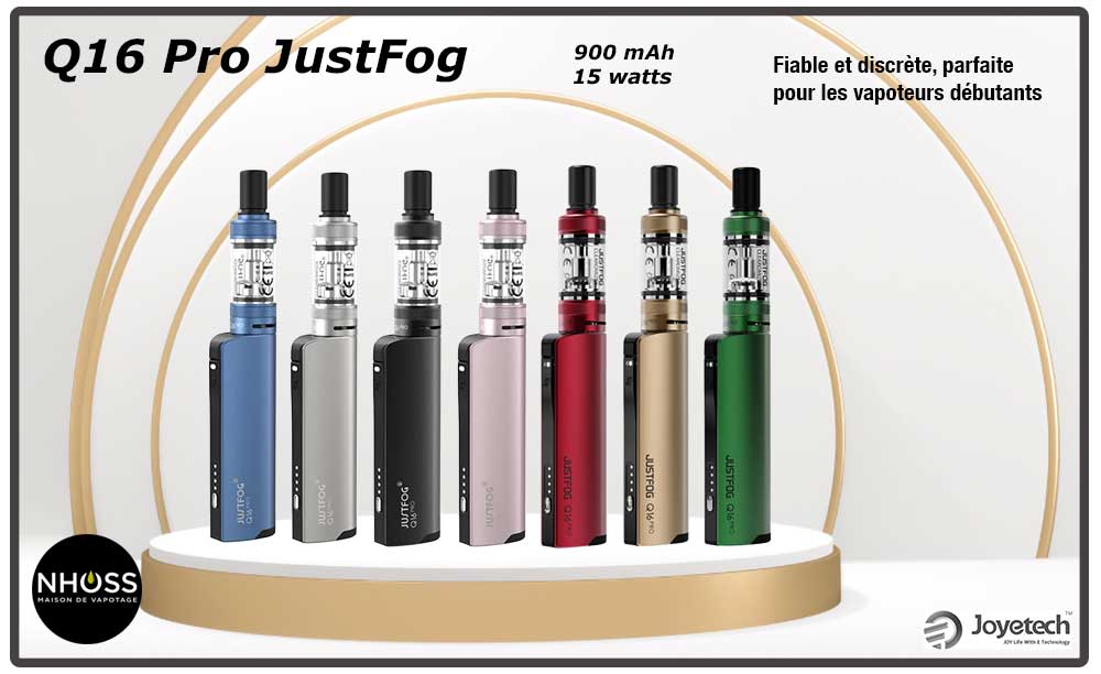 cigarette électronique Q16 pro Justfog