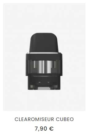 clearomiseur cubeo