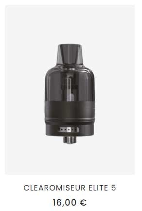 clearomiseur elite 5