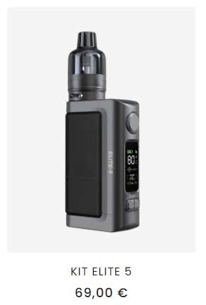 vapoteuse elite 5