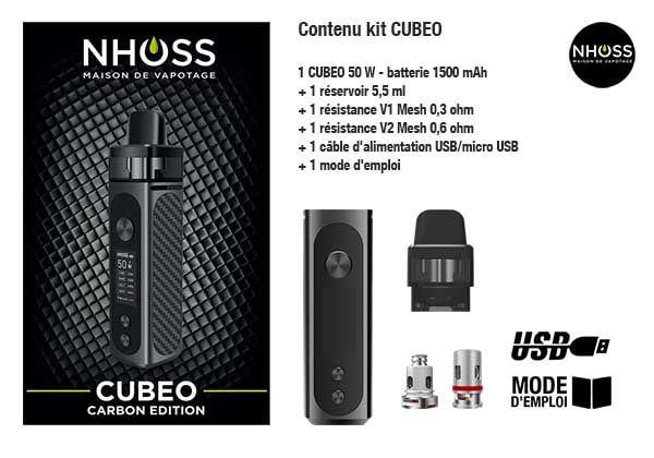 contenu kit cubeo
