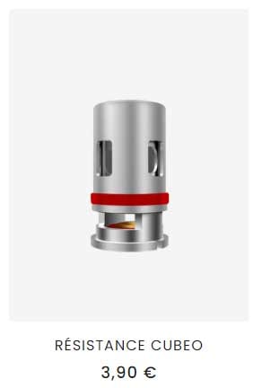 résistance cubeo