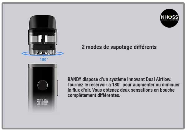 mode vapotage Bandy