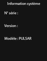 pulsar mode confirmé information système