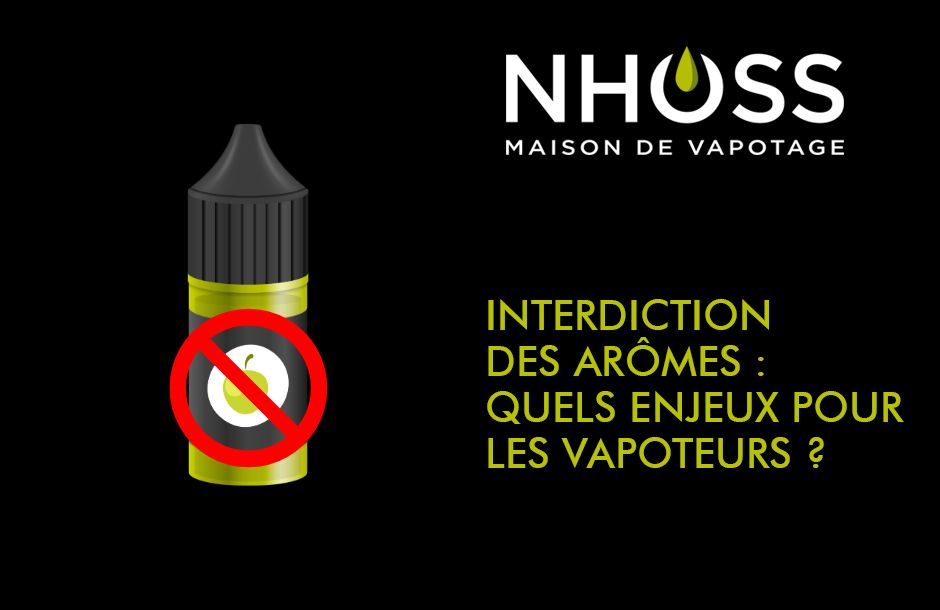 Interdiction des arômes : quels enjeux pour les vapoteurs ?