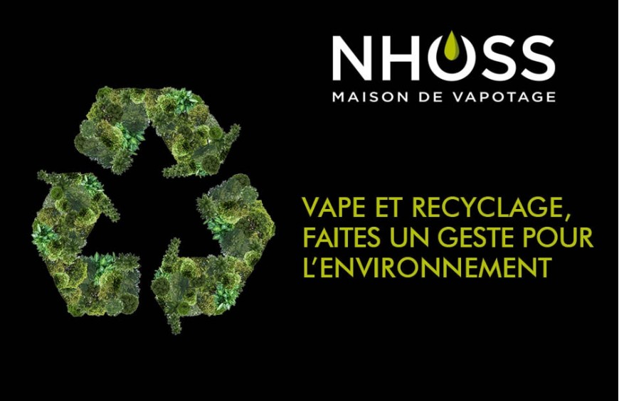 Vape et recyclage, faites un geste pour l'environnement